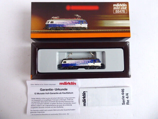 Märklin Z 88085 - Locomotive Électrique Série E 19, Ep. IV Produit Neuf