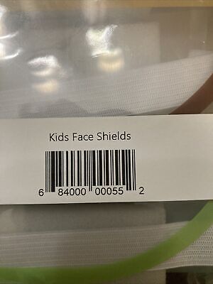 Kids Face Shield Safety Cover Guard Reusable Full Protection Visor 6 Pack 3