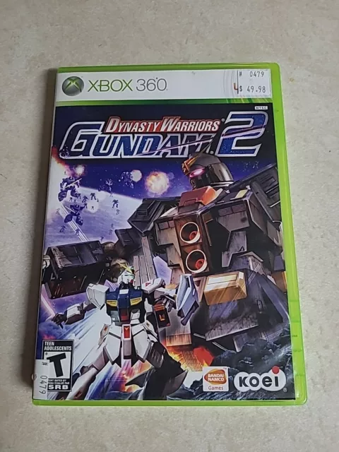 Dynasty Warriors: Gundam 2 (Microsoft Xbox 360) CIB Complete Tested