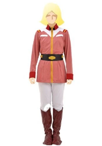 Mobile Suit Gundam Earth Federation Forces Women's Uniform Costume Pink ...