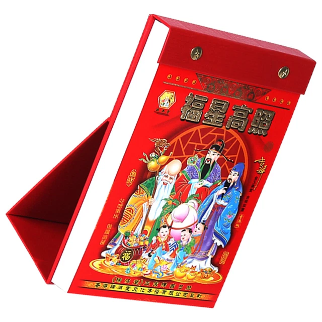 2025 CHINESE LUNAR FengShui TearOff Desk Calendar with Solar Terms