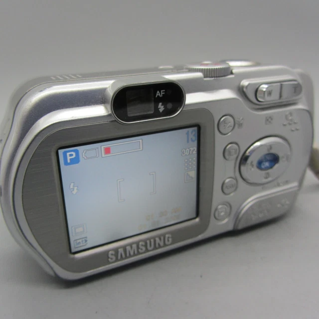 SAMSUNG DIGITAL CAMERA Digimax A7 7.0MP Silver Tested £44.99 PicClick UK