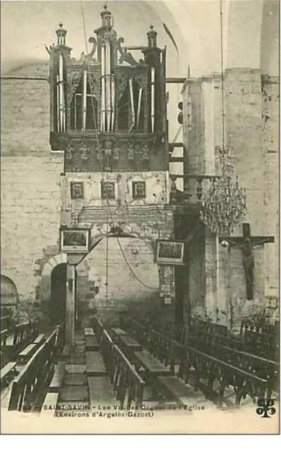 MUSIQUE.SAINT SAVIN.LES VIEILLES ORGUES DE L&amp;acute EGLISE.ENVIRONS D&amp;a