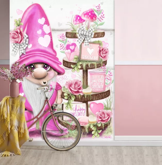 3D Pink Dwarf NA883 Wallpaper Wall Mural Self-adhesive Sheena Pike Eve