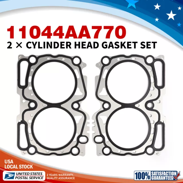 2 x Head Gasket For Subaru Forester Impreza WRX STI Legacy Outback MLS 2.5 SOHC