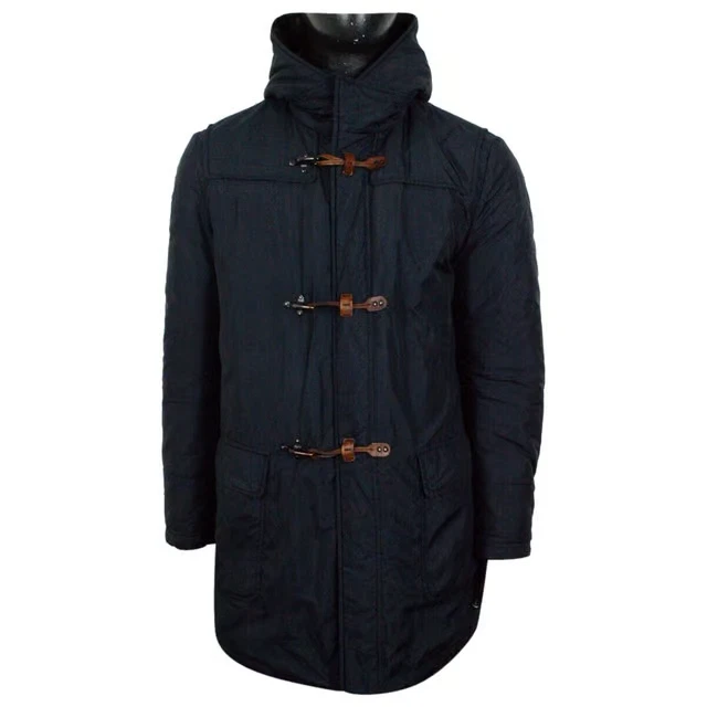 Giubbotto Uomo Invernale FAY L Giacca Parka Giubbino Blu Imbottito Cappotto