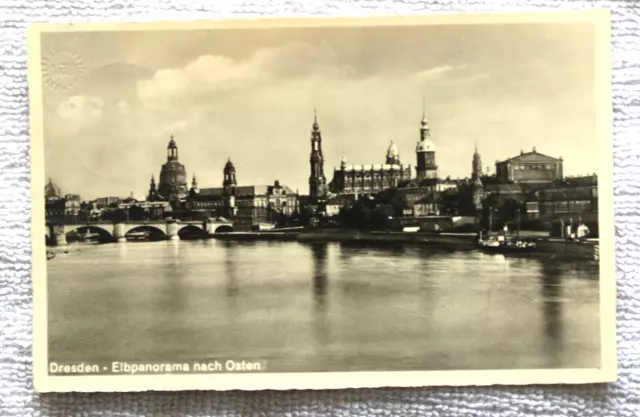 Postkarte Ansichtskarte Deutsches Reich, Dresden, gestempelt,  1941