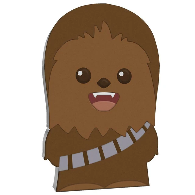 Silbermünze Chewbacca™ Star Wars™ 2020 - Chibi Coins (2.) - Niue - 1 Oz PP
