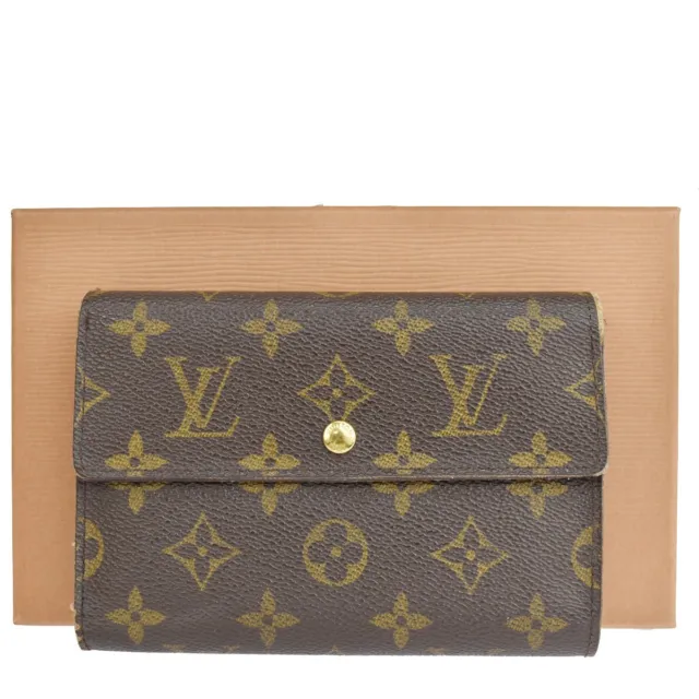 LOUIS VUITTON Pouch + Leather String + Tags + Box 9.75x5x1.75