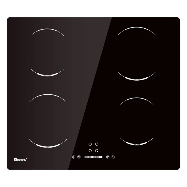 GIONIEN Induction Hob 60cm, 4 Ring Electric Hob, Bulit in Induction Cooker Hob