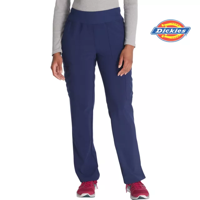 Women's Dickies Scrub Pant, Tapered Leg, 4-way Stretch Fabric, Nurse Work Pants