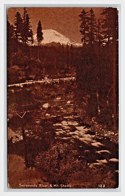 MOUNT SHASTA CALIFORNIA CA ~ Sacramento River Siskiyou Southern Pacific