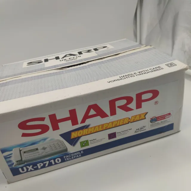 SHARP UX-P710 Faxgerät + Telefon  inkl. OVP NEU  Neuwertig Unbenutzt vom Händler