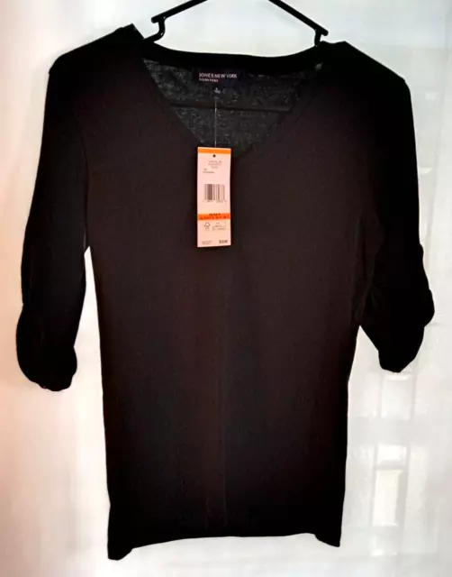 Jones New York Signature women's small blk NWT