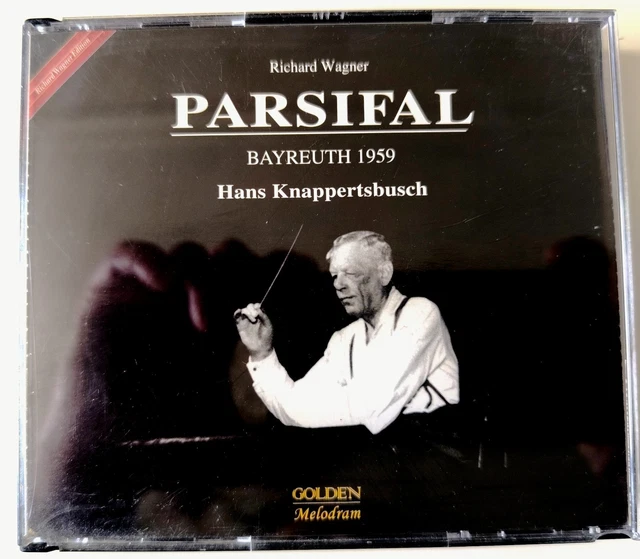 4 NM CD WAGNER Parsifal KNAPPERTSBUSCH Bayreuth 1959 Golden