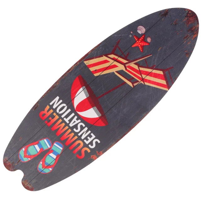 Skimboard In Legno Wavebreaker 94 Cm - Tavola Da Surf Per Bambini Dai 9 Anni, Bianco E Nero - Foto 9