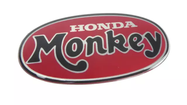 Tank Emblem Set Honda Monkey Z50A Gel Selbstklebend 2 Stück 2