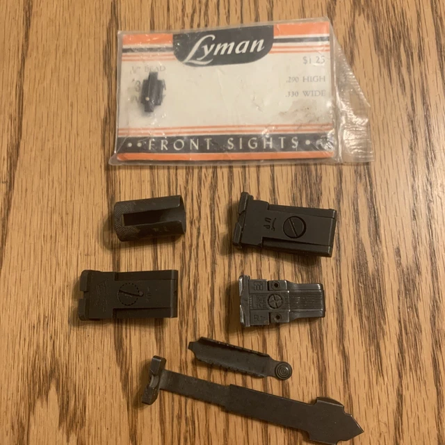 VINTAGE GUN SIGHTS lot Winchester Marbles Lyman King 29.00 PicClick