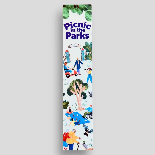 Picnic In The Parks Collectible Promotional Bookmark -not the book