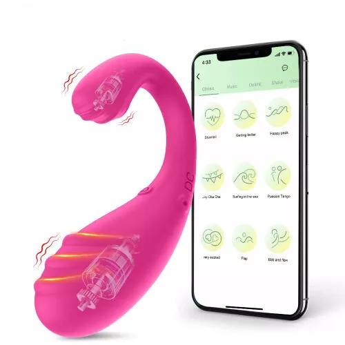 Dual-Motor-App-Bluetooth-Steuerung-Vibratoren-G-Punkt-Vibrations--tragbare-