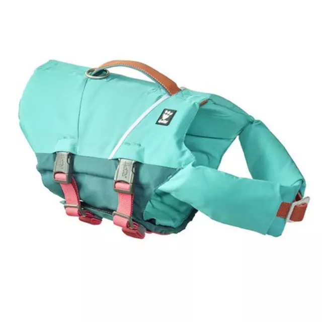 Hurtta ECO Life Savior Jacket Floatation Buoyancy Dog Puppy Blue Pet Harness