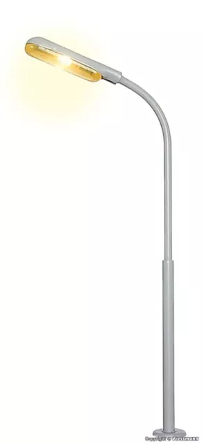 Viessmann scala N 6491 lampione Moderno  led giallo altezza 5,4 cm  norma CE