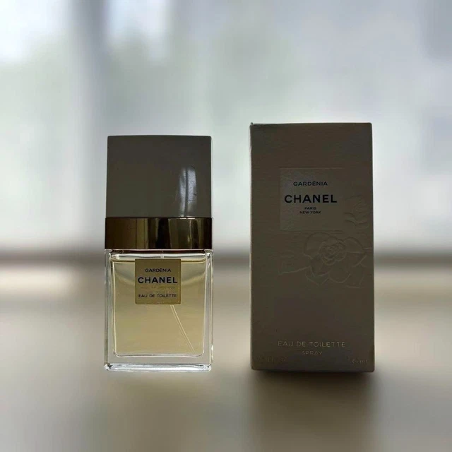 CHANEL GARDENIA EAU de Toilette 35ml/ 1.2fl oz. with Box Vintage