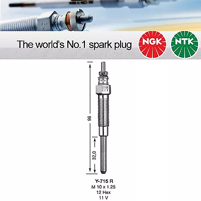 8x NGK spina luminosa Y-715R (5376)