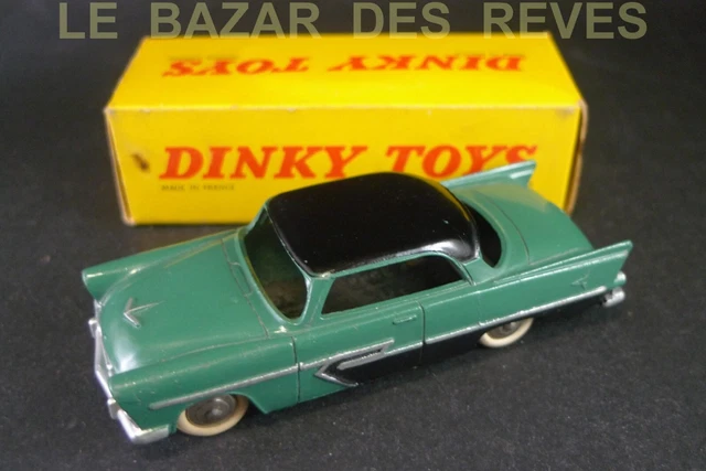 Dinky Toys F 24D Plymouth Belvedere Grise 1/43 – Miniature Française Zamak Boîte D'origine
