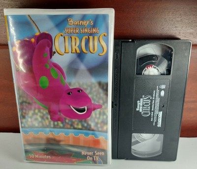 Barney Super Singing Circus Vhs 2000 9 79 Picclick Ca Barney Super Singing Circus Vhs 2000 9 79 Picclick Ca