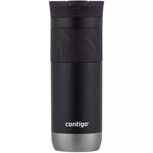 Travel Mug Contigo Leak proof Lid Stainless Steel Thermos 20oz Coffee Tea cup