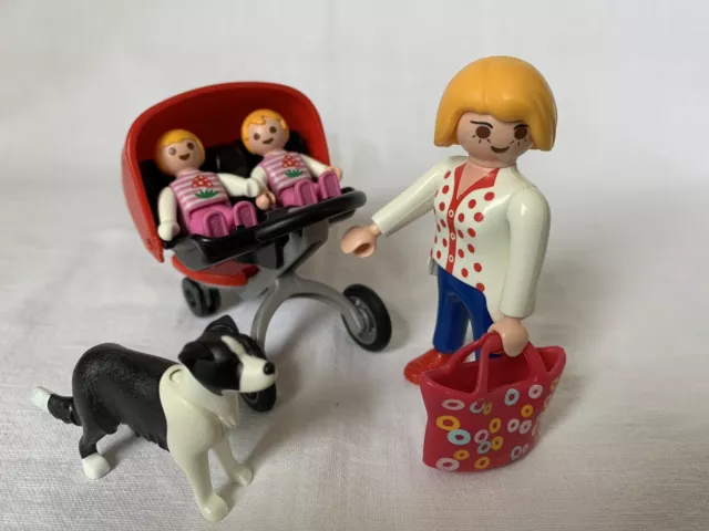 Maman avec bébé et chien Playmobil Special Plus 70154