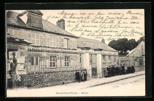 CPA Béthisy-Saint-Pierre, Mairie