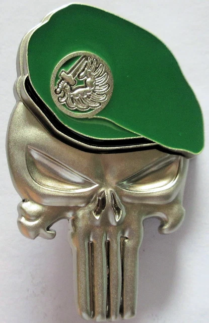 Écusson Parachutiste Légion En PVC 3D - 8x5 Cm - Fixation Scratch - Style Armée