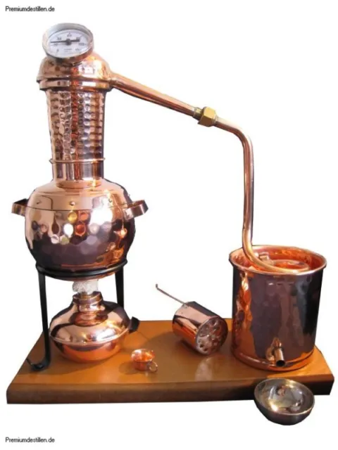 B-Ware: Destille, Modell "Kalif" mit Aromakorb und Thermometer 0,5L