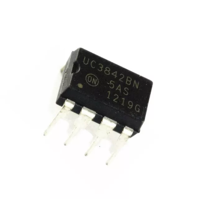 20Pcs Ic Uc3842 Uc3842An On Reg Ctrlr Bst Flybk Pwm Dip8 New