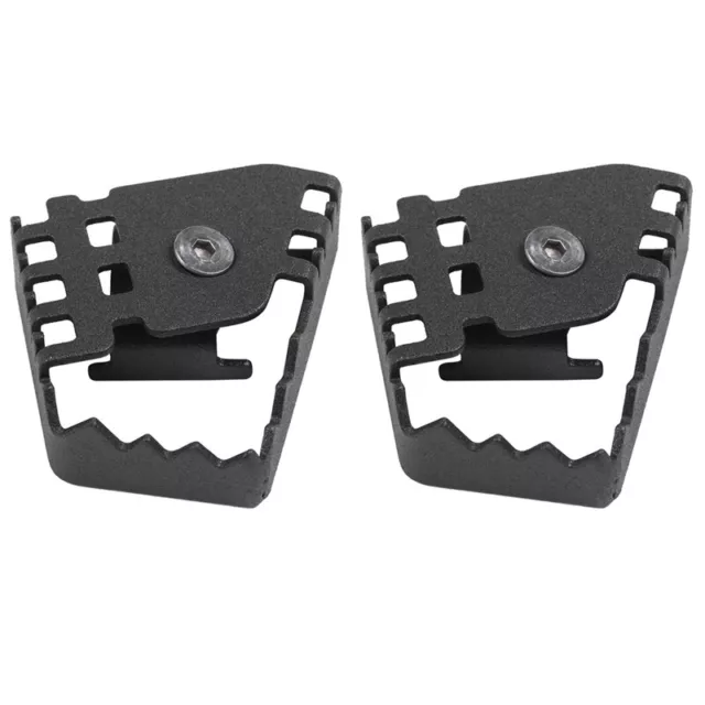 2X Fuß Brems Hebel Pedal Hinten Vergrößern Extension Kissen Extender für  F5393