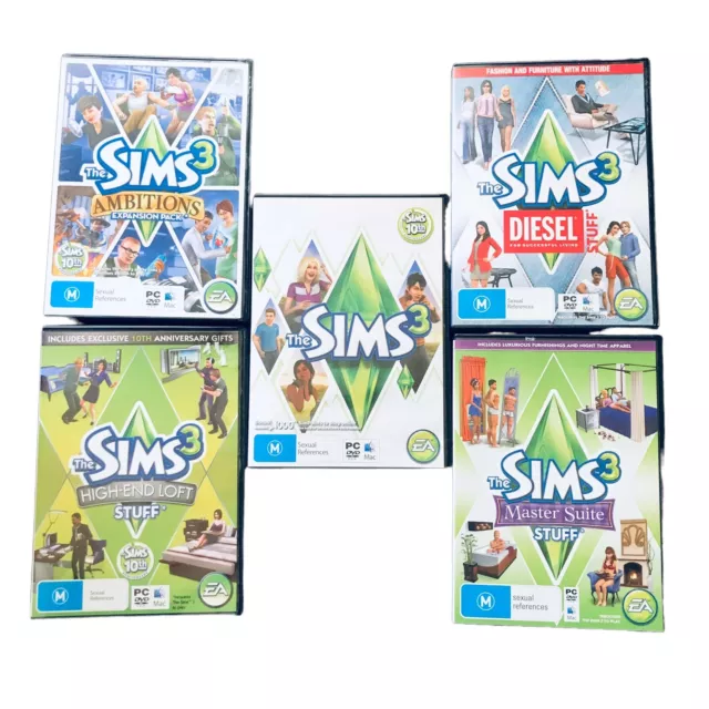 THE SIMS 4 PC Game Bundle With Expansion Packs Mix Disc And Download Free  Post $80.00 - PicClick AU