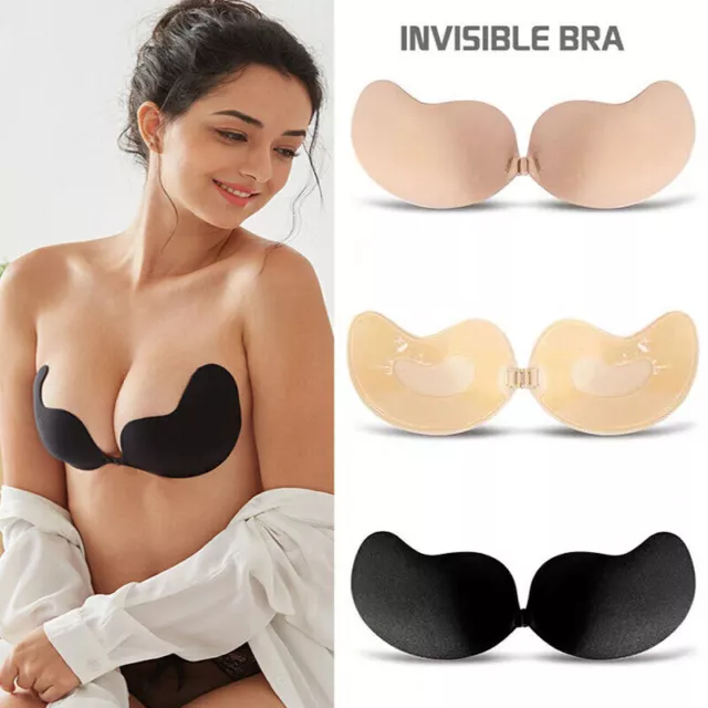 Adesivi per il petto da donna Adesivi sexy senza spalline in silicone per...