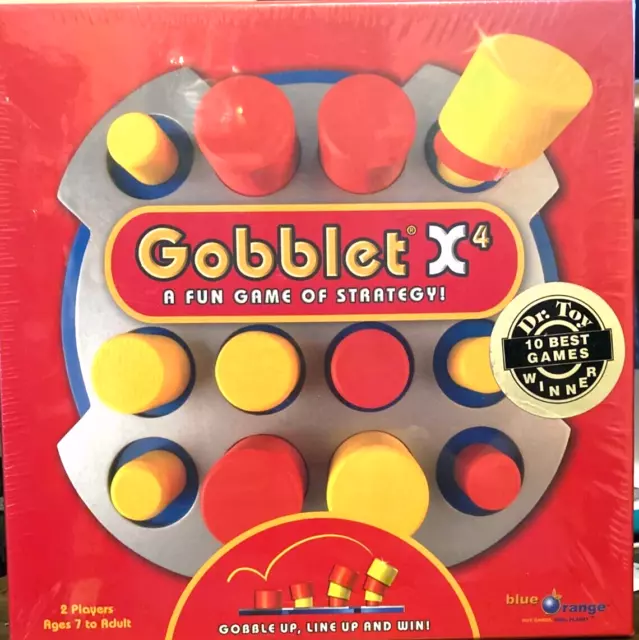 Gobblet X4 Board Game A Fun Game Of Strategy #00102 2009- NEW SEALED