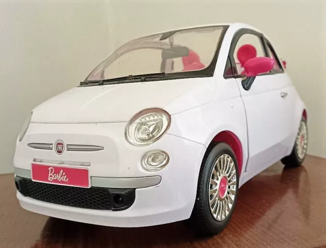 Jusqu'à 50% Voiture Fiat 500 rose pour Barbie