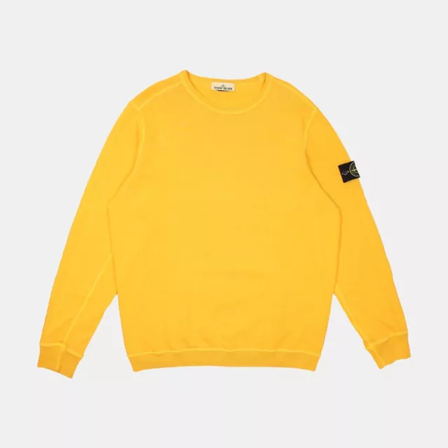 Stone Island Sweatshirt / Size 2XL / Mens / Yellow / Cotton