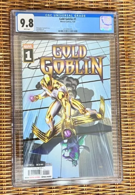 Gold Goblin #1 Main Cover Marvel Comics CGC 9.8 NM/MN 2022 Spider-Man