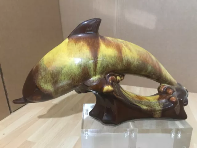 Blue Mountain Pottery - Brown Dolphin