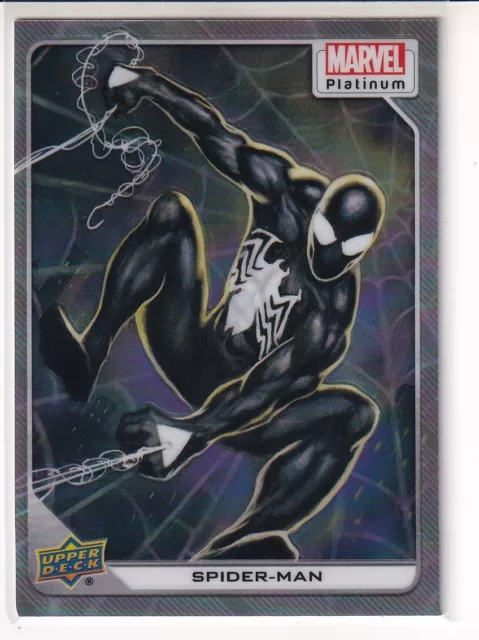 2023 Ud Marvel Platinum Spider-Man Rainbow Parallel Card #83