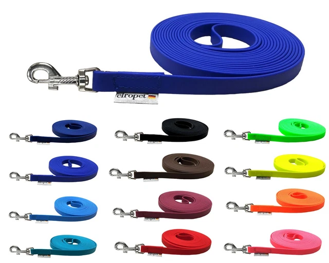 LENNIE 8mm Biothane Schleppleine Für Große Hunde Ab 25kg – Wasserfest, 3-20m, Made In Germany