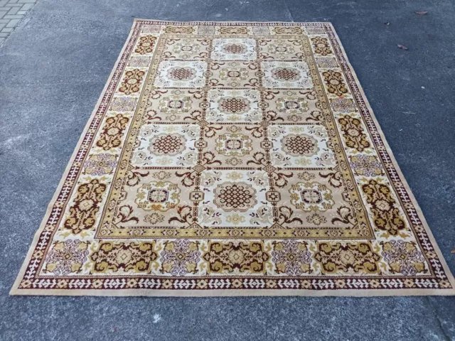 60er Alfombra Carpet Manta Shag 70er Retro Oriente 200 x 140 60s Mid Century C18