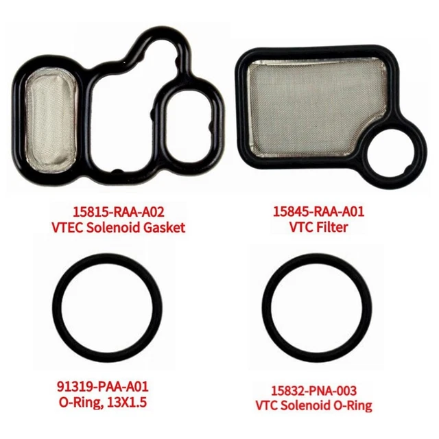 4 pz/set bobine magnetiche bobina valvola Vtec set guarnizioni per moto Civic 03-07