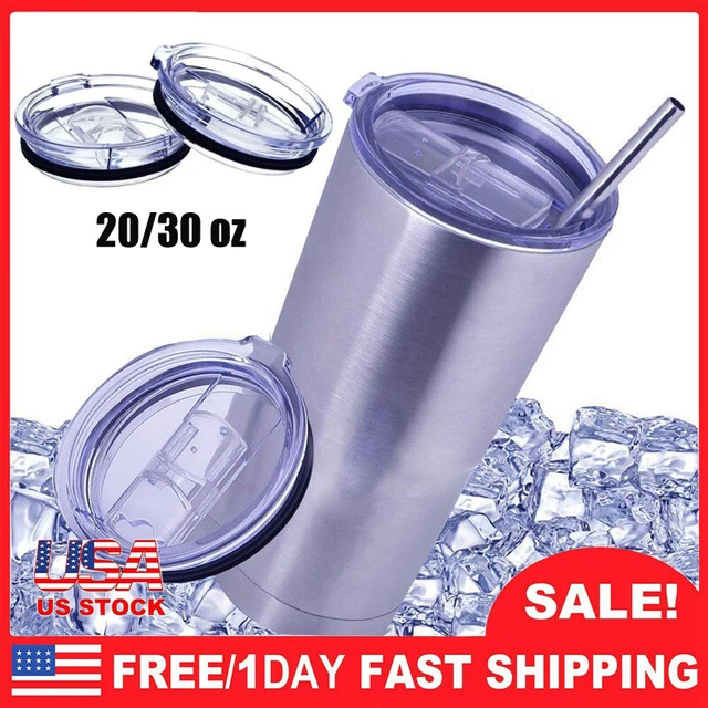 US Splash Spill Proof Lid For RTIC YETI Rambler 20/30 Oz Tumbler Cup Replacement
