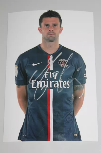 Autographe de Thiago Motta (PSG) sur photo 10*15 cm